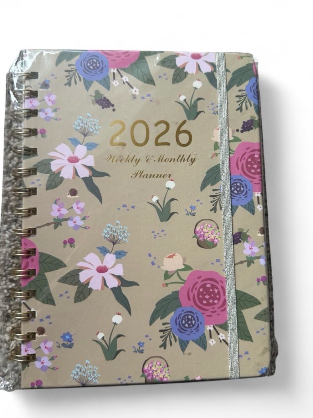 2026 Floral Weekly & Monthly Planner